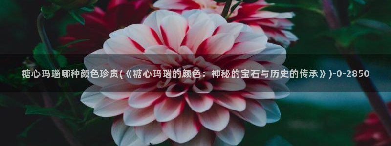 糖心vlog在线观看免费版：糖心玛瑙哪种颜色珍贵(《糖心玛瑙的颜色：神秘的宝石与历史的传承》)